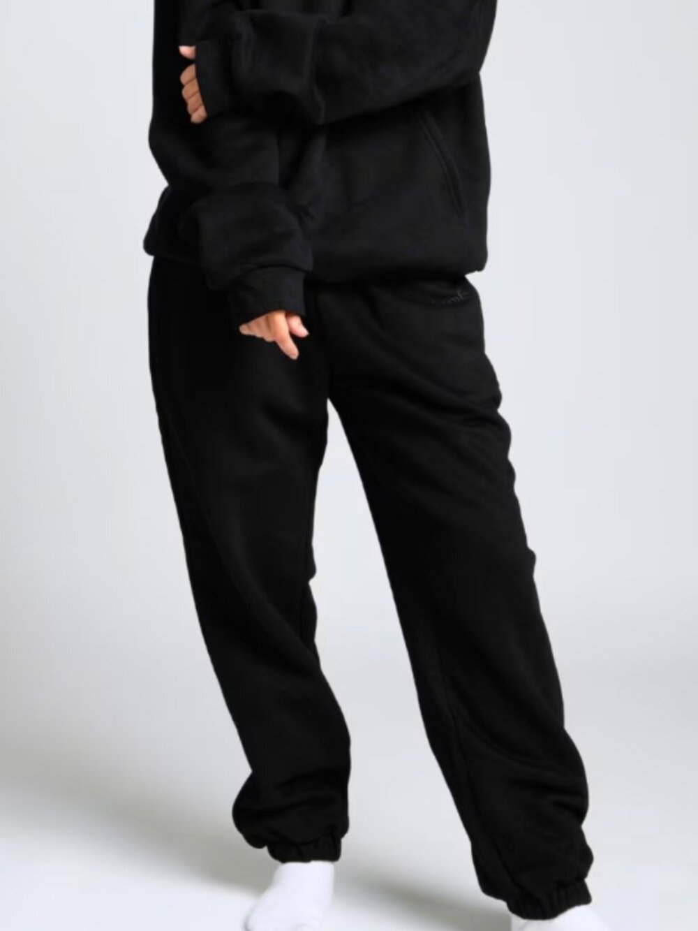 COMFRT Unisex XL Onyx Black Loungewear Elastic Waist Signature Sweatpants‎